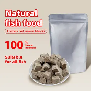 Nutritious Freeze-Dried Fish Food (Bloodworms/Brine Shrimp): Perfect for Small Fish Like Guppies, Betta & Goldfish + Pellets