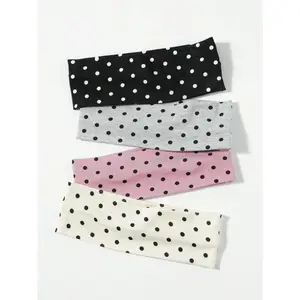 Polka Dot Pattern Hair Band Casual Simple Hair Accessories for Women & Girls Minimalist Headwear Suitable for Thick Hair