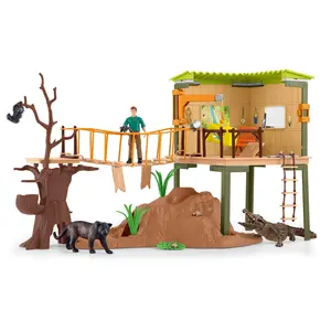 Schleich Wild Life Ranger Adventure Station Playset