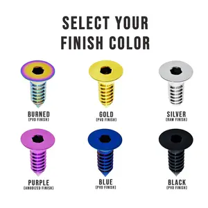 ZSPEC FHSC Coarse M8x25mm Fastener, Titanium Grade-5, per Each