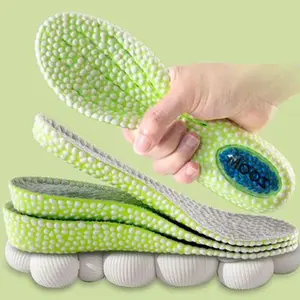 Sports Shoe Insoles, 1.5cm/2.5cm Height Increase, Popcorn Material, Arch Support Cushion, Reduce Fatigue, Prevent Injuries, Unisex Performance