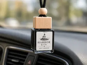 Harbor & Co Hanging Odorizing Car Fragrance - 8 ml Automotive Interior Diffuser Accessory for Daily Drive, Closets, Lockers, Bathrooms