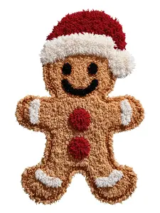DTF Transfer – Yarn Gingerbread man Multi Sizes