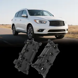 Engine Valve Cover with Gasket Bolt Valve Chamber Cover for Infiniti QX60 2.5L 2014-2017 for Nissan Altim 14-17 Murano 2016 Rogue 14-16