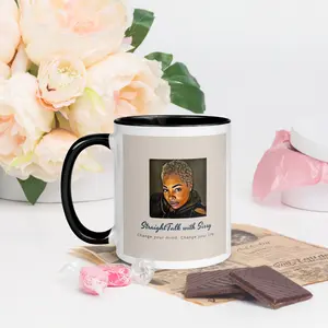 StraightTalk with Sissy Mug with Color Inside