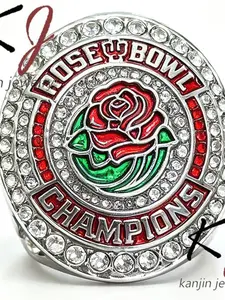 Ncaa-2026 Indiana Hoosiers Football Rose Bowl Champion Ring, Fan Jewelry, Sports Collectible, Unisex Design, All Seasons Wearable