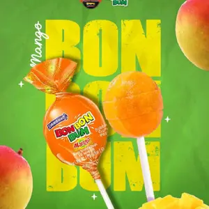 1 Bolsa de Colombina Bon Bon Bum Sabor Mango  24 und