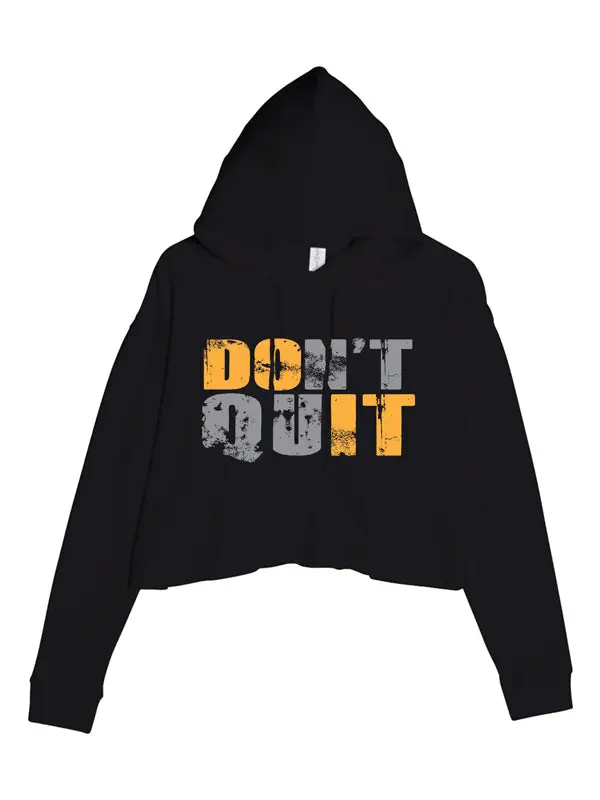 SIGma FIT "Don't Quit" Cropped Pump Cover