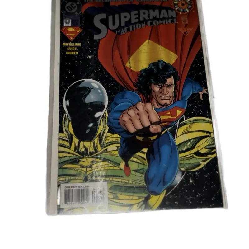 Superman in Action Comics #740 - DC Comics Superhero Graphic Novel
