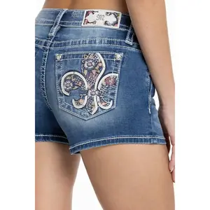 Miss Me Women's Dahlia Fleur Shorts