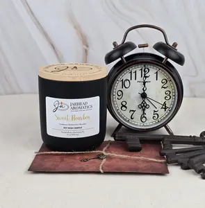 Sweet Bourbon Soy Wax Candle | Warm Bourbon, Brown Sugar & Oak Candle