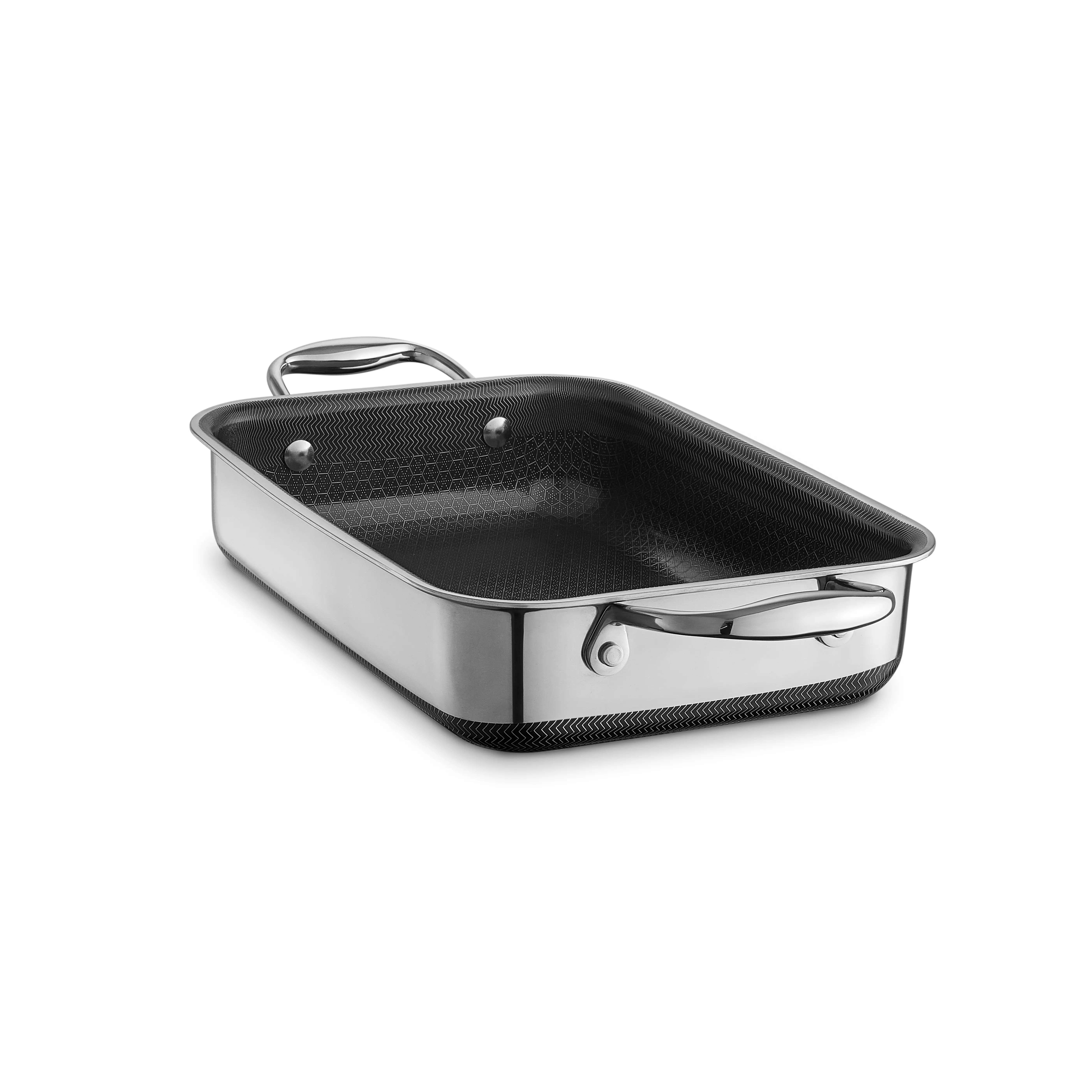 HexClad 7 x 10 Inch Rectangular Roasting Pan HexClad 7 x 10 Inch Rectangular Roasting Pan