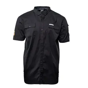 Men's Garage Button Down - Black