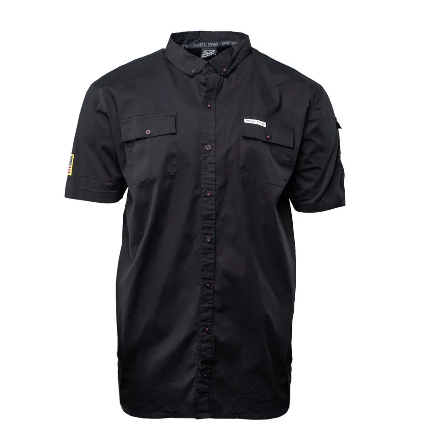 Men's Garage Button Down - Black
