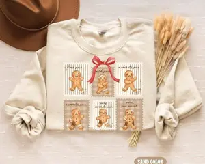Funny Gingerbread Pain Scale Sweatshirt, Christmas Nurse Triage RN Sweatshirt, Trending Christmas Unisex Graphic Sweatshirt, Casual Outfit, Comfortable Menswear & Womenswear Top, Perfect Xmas Gift For Men And Women, Nov18