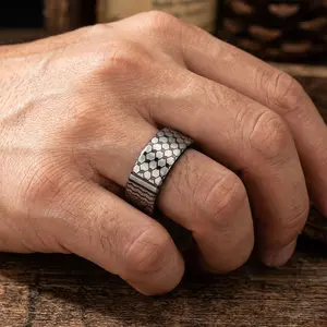 Kufiya 8mm Tungsten Band