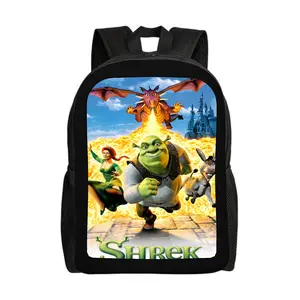 Shrek-Backpacks for Girls, Cute School Backpack, Aesthetic Bookbag for Teens, Lightweight Classic Backpack for Travel, Work, Picnic A-1