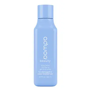 (travel size) Adwoa Beauty Blue Tansy Clarifying Gel Shampoo 3.3oz - Vegan & Gluten-Free, Hydrating, Detoxing Formula for Strong, Shiny Hair