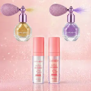 HANDAIYAN Polvo De Hadas Magic Glitter Spray & Stick, Fairy Dust Highlighter, Body Shimmer Sparkle Powder for Face Hair, Long Lasting Glitter for Rave Festival Party Cosplay Makeup highlight