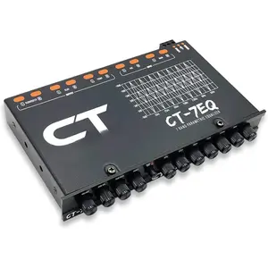 -7EQ 7 Band 1/2 Din Parametric Audio Equalizer -7EQ 7 Band 1/2 Din Parametric Audio Equalizer