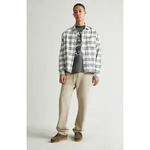 Pacsun Men's Tan Straight Leg Sweatpants Pacsun Men's Tan Straight Leg Sweatpants