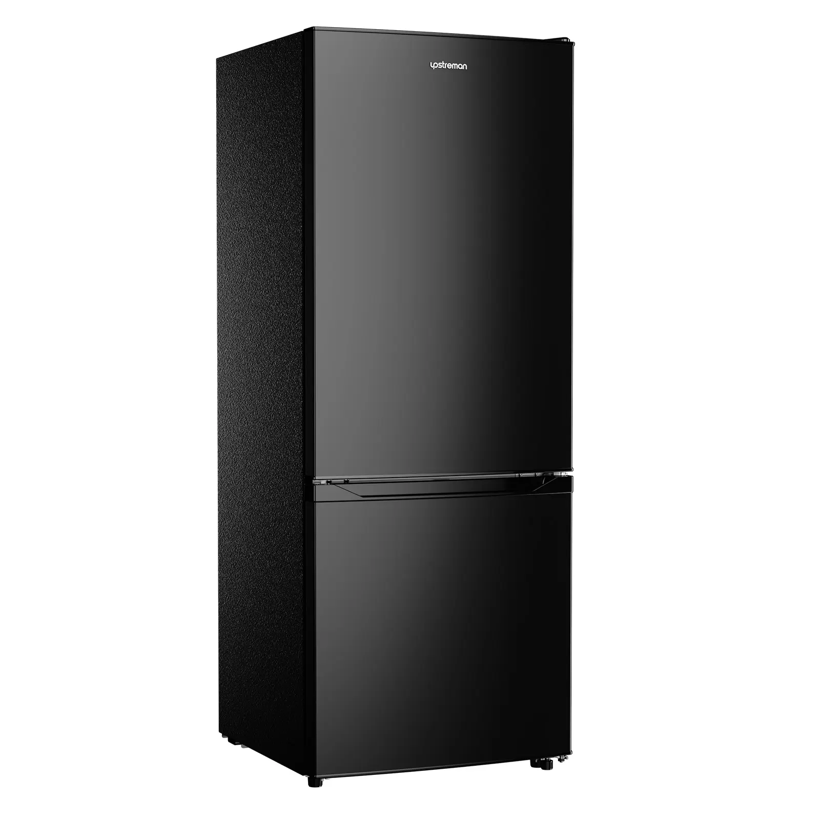 Upstreman 7.1 Cu.Ft Double-Door Bottom Freezer Small Fridge - Energy-Efficient Reversible Door Refrigerator with Adjustable Thermostat, 35°F-50°F Range for Apartment, Dorm BM71