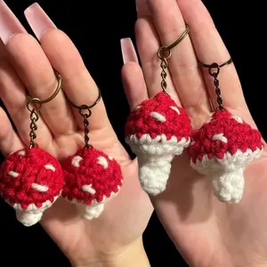 Mushroom Keychain