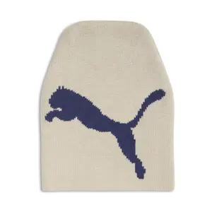 PUMA Mens Doyers Long Knit Beanie Hat Casual - Beige