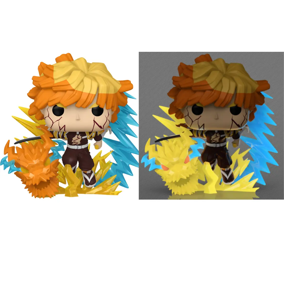Funko Pop Premium Demon Slayer #2502 - Zenitsu Agatsuma (Common/Chase)