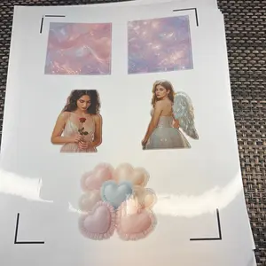 8x10 Precut Custom Stickers Vinyl Glossy or Matte Personalize Your Projects with Ready-to-Use Stickers for DIY Enthusiasts