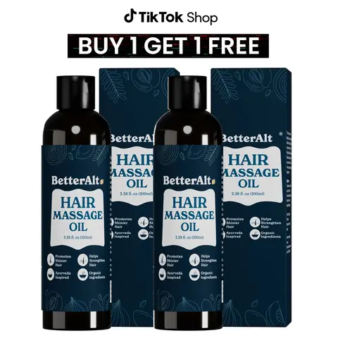 BetterAlt Hair Growth Oil | Rosemary Infused Pure Essential Oils | Ayurvedic Scalp Stimulator