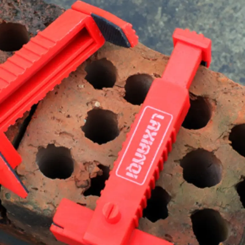 Brick Line Marker Set of 2, Essential Masonry Tool for Builders and Bricklayers, Durable String Leveling Device, Construction Tools
