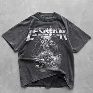 Lesbian Warrior Dark Fantasy T-Shirt, Graphic Shirt, Retro Funny Cat Shirt, LGBT Vintage Shirt, Funny Lesbian Gifts, Funny Meme T-shirt B6L