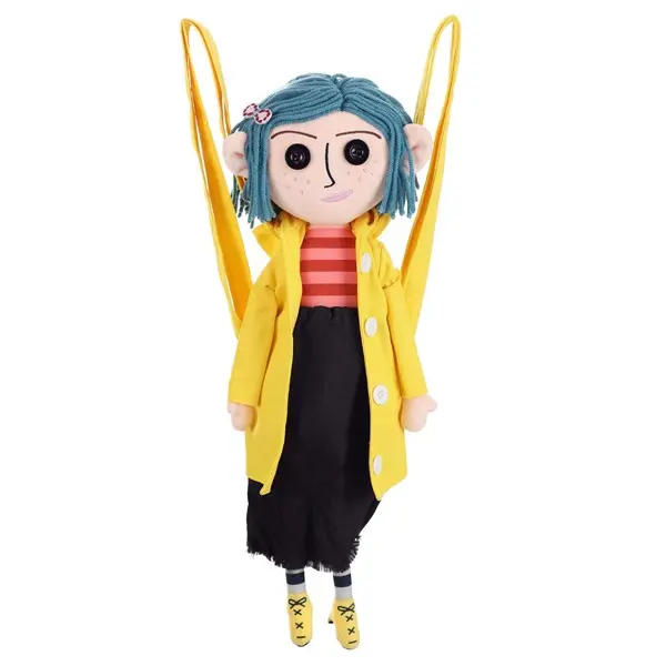 Plush Coraline Doll Backpack
