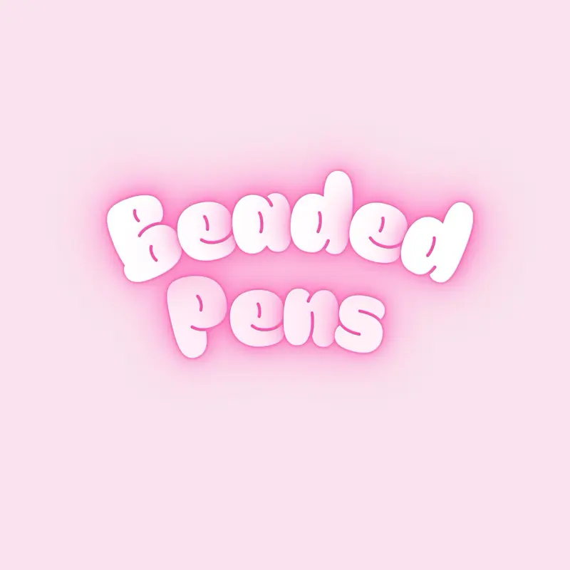Beaded pen