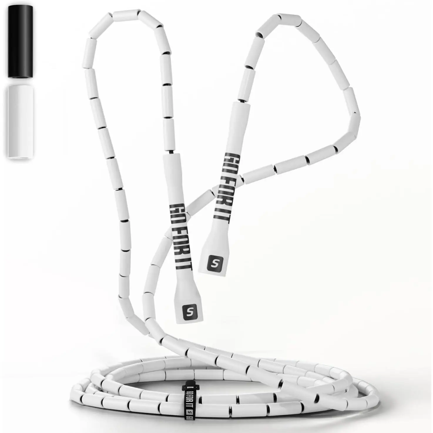 Elite Beaded Jump Rope - Adjustable Speed Rope for Fitness, CrossFit, Boxing - Tangle-Free, Lightweight