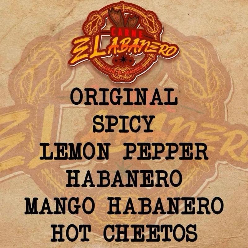El Abanero Hot Cheetos 12oz Total (3 pack Party Pack) beef jerky