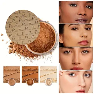 Matte Setting Powder Waterproof Long-Lasting Oil Control Non-Dry Matte Finish Concealer Color #04 Easy to Carry Makeup Compact Daily Cosmetic Daily