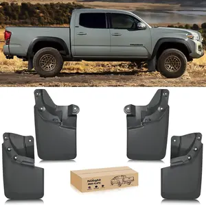 Nilight Mud Flaps for Toyota Tacoma 2016-2023, No Drilling Precision Fit Exterior Accessories Heavy-Duty Splash Guards Protection, Front & Rear Set Truck Automotive  dealsforyoudays Vehicle