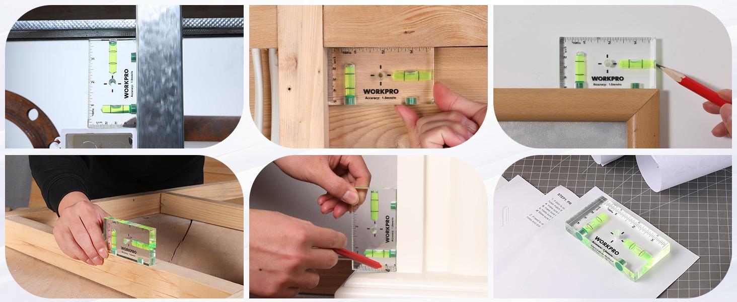 #fathersdaygift WORKPRO Small Level, 3-3/4 Inch Mini Level Tool, Magnetic Level with 2 Different Bubbles 90°/180°, Shatterproof Cross Check Bubble Level, Pocket Level for Picture Hanging Tool #fathersdaygift WORKPRO Small Level, 3-3/4 Inch Mini Level Tool, Magnetic Level with 2 Different Bubbles 90°/180°, Shatterproof Cross Check Bubble Level, Pocket Level for Picture Hanging Tool