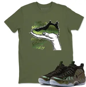 Sneaker Dreams Unisex Graphic T-Shirts To Match Sneakers Foamposite One Pine Green, Foamposite One Pine Green Outfit, Top Tshirt