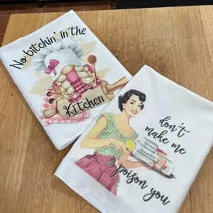 Custom washable reusable Kitchen Towels