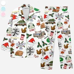 Griswold Pajamas Set, National Lampoons Women Pajamas, Christmas Vacation 1