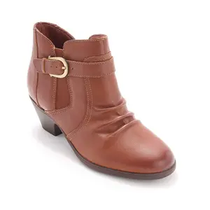 Clarks Collection Leather Heeled Shooties - Emily2 Opal