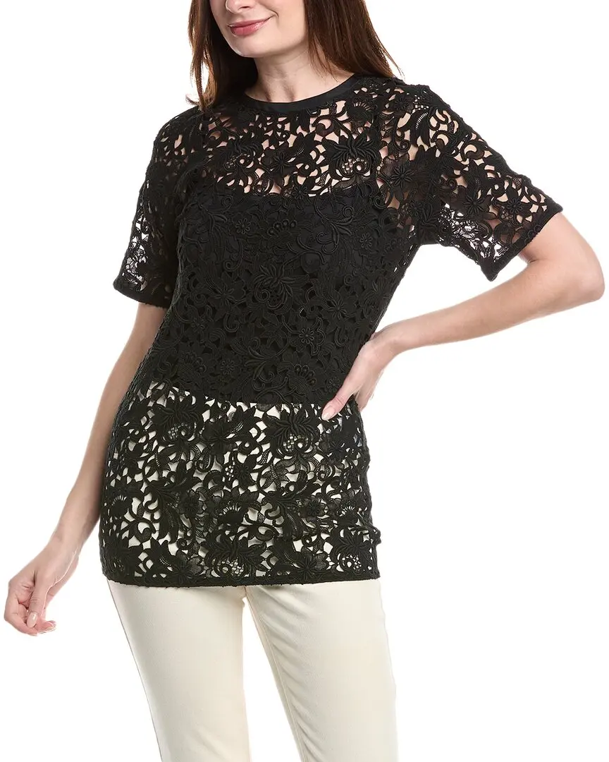 Valentino Wool & Silk-Blend Top