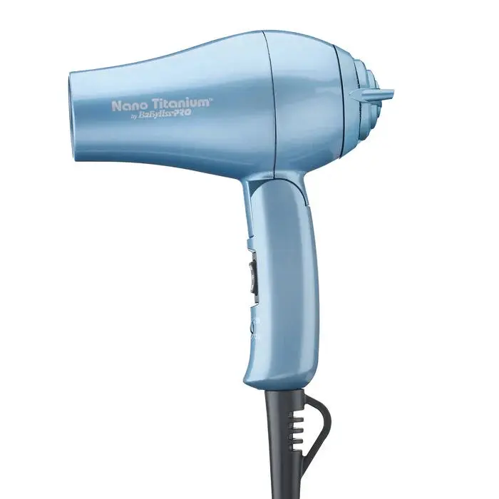 BaBylissPRO Nano Titanium Travel Dryer BNT053TUC – Dual Voltage