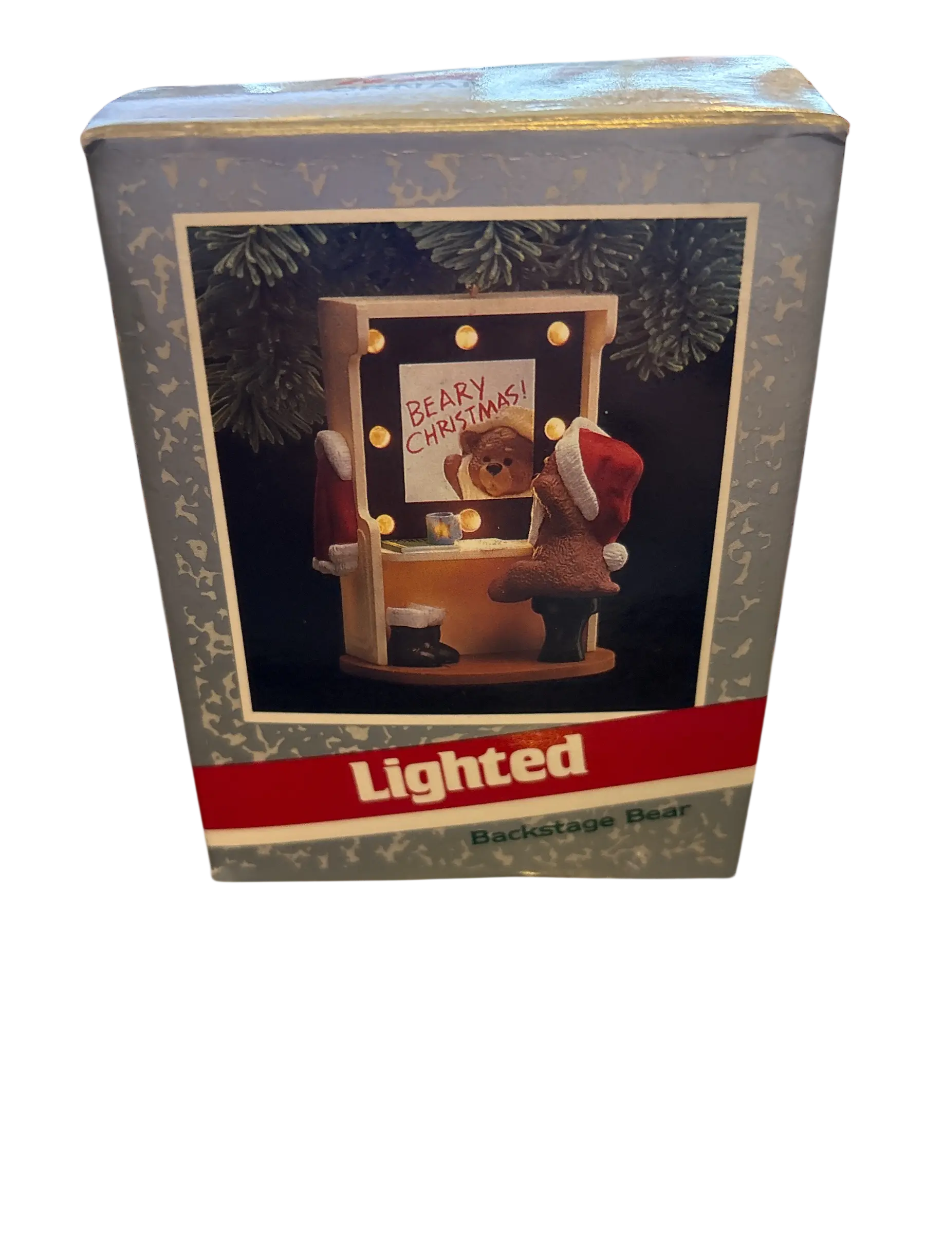 Hallmark Backstage Bear 1989 Keepsake Magic Ornament