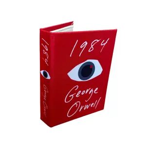 1984 Book Passport Holder, Keep Your Cards and Cash Safe and Stylishly Bookish, Book Lover's Favorite, Bookworm Gifts