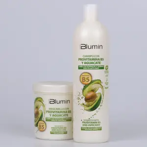 Blumin Nourishing Kit: Shampoo (1000ml) & Mask (700ml) with Avocado and Provitamin B5