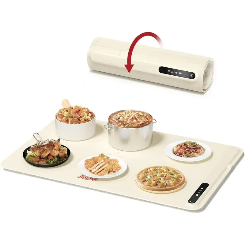 Electric Warming Tray with Adjustable Temperature